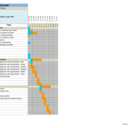 Commercial Construction Schedule Template – Dynamic Excel & Google Sheets Gantt Chart